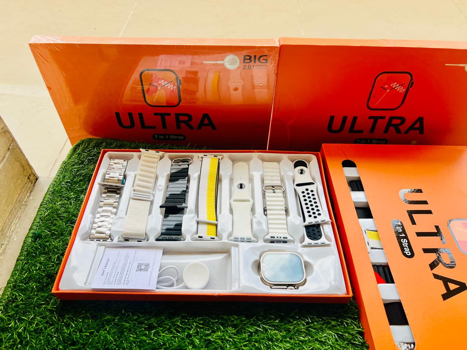 Ultra 7 IN 1 ULTRA Pack of 2 Smart Watch Series 9